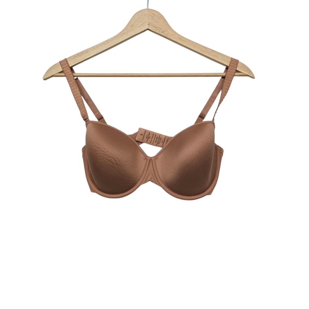 ThirdLove 24/7 Classic T-Shirt Bra Taupe‎ Brown Underwire 32E 1/2 B12